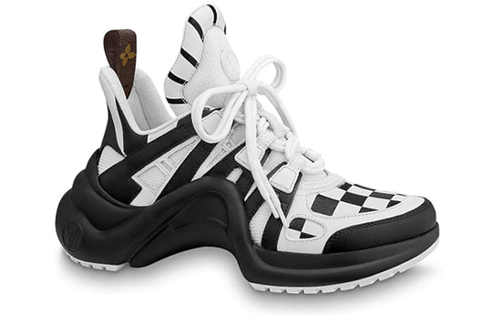 (WMNS) LOUIS VUITTON LV ARCHLIGHT Sports Shoes 'Black White' 1A67EC