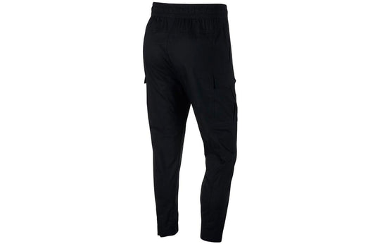 Men's Nike Sportswear Cargo Big Pocket Casual Black Long Pants/Trousers BV3128-010