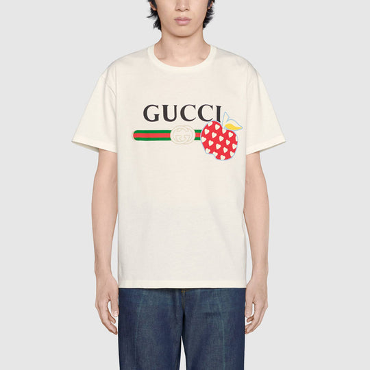 Gucci Les Pommes T-shirt 'Ivory' 548334-XJDNC-9095