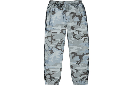 Supreme FW18 Reflective Camo Warm Up Pant Snow Camo SUP-FW18-1085