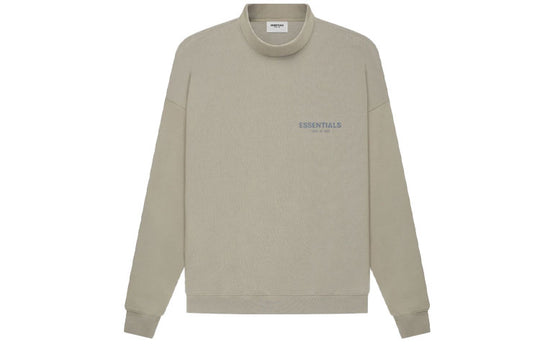 Fear of God Essentials SS21 Pull-Over Mockneck Moss FOG-SS21-582