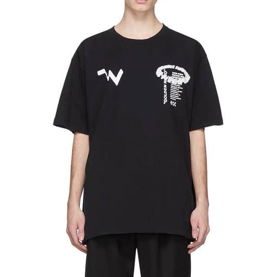 Off-White Virgil Abloh Men's Black Low Res Black OMAA027R201850111001