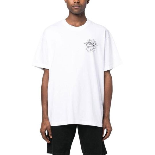 Off-White SS23 Hand Arrow Logo Print Tee OMAA038S23JER0030110