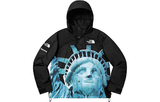 Supreme FW19 Week 10 x The North Face Statue of Liberty Mountain Jacket Black SUP-FW19-905