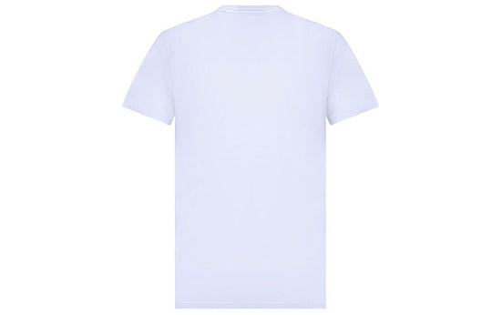 Burberry Logo Cotton Short Sleeve Men's White 80040561