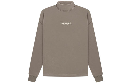 Fear of God Essentials SS22 Relaxed Mockneck Desert Taupe FOG-SS22-093