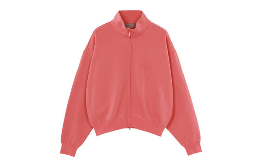 Fear of God Essentials FW22 Fullzip Jacket coral FOG-FW22-269