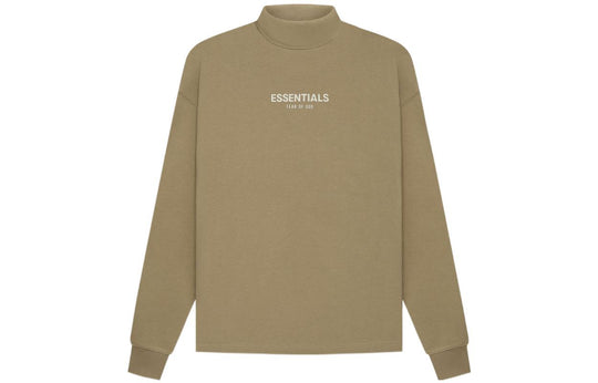 Fear of God Essentials SS22 Relaxed Mockneck Oak FOG-SS22-927