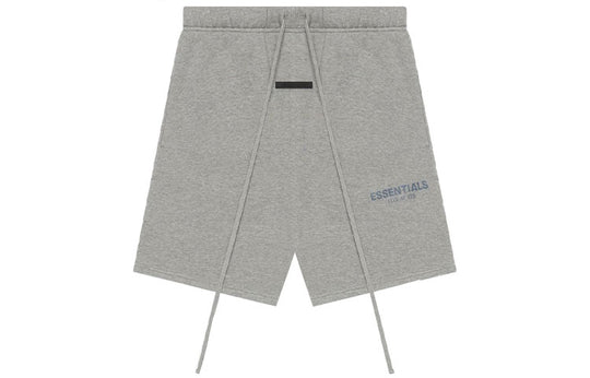 Fear of God Essentials SS21 Sweatshort Dark Heather Oatmeal FOG-SS21-619