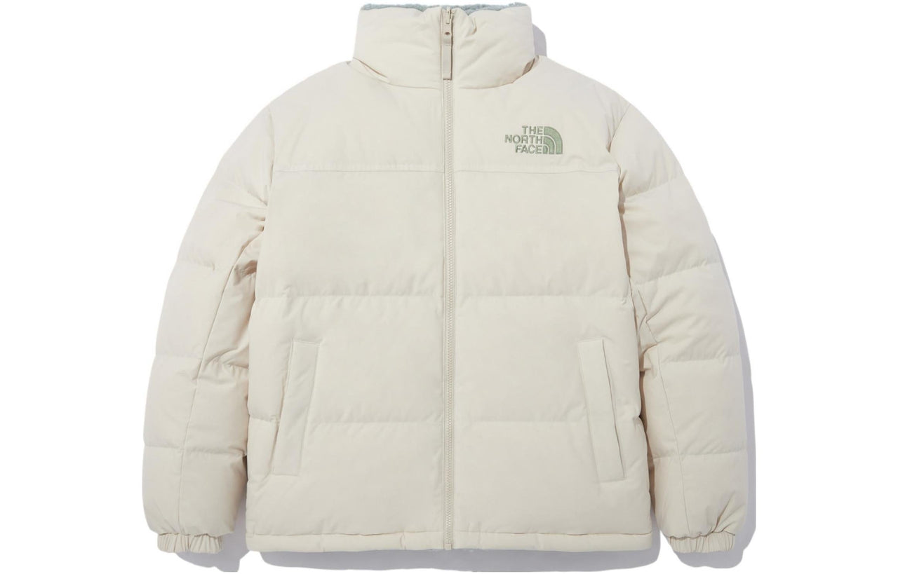THE NORTH FACE Logo Winter Puffer Jacket 'Beige' NJ1DN77D