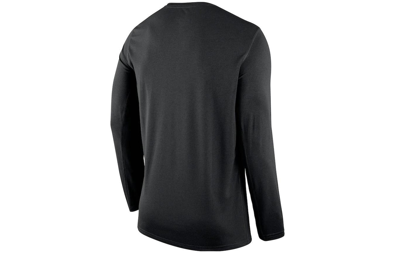 Nike x NBA New York Knicks Long T-Shirt 'Black' DR6532-010