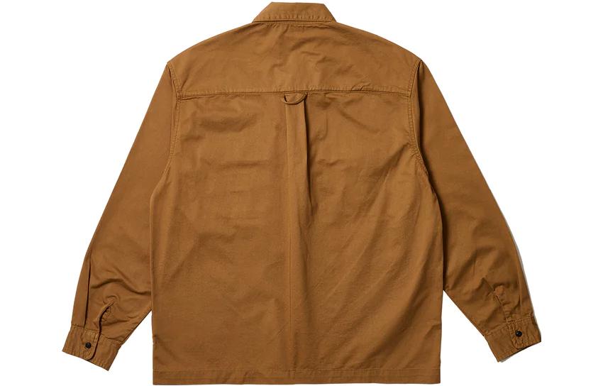 Palace x Carhartt WIP Longsleeve Master Shirt 'Hamilton Brown' I032721-KHAKI