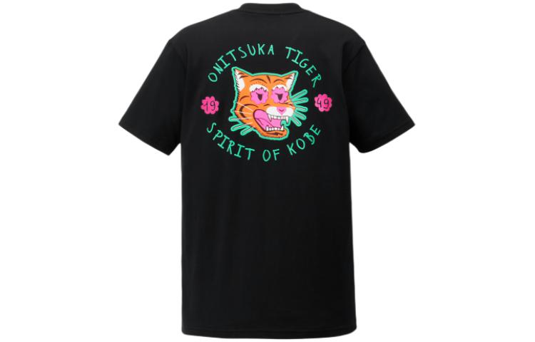 Onitsuka Tiger Graphic T-shirt 'Black' 2183B302-001