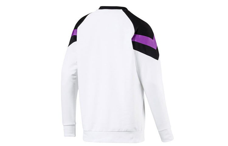 PUMA Alphabet Logo Colorblock Round Neck White 596013-52