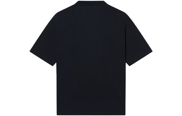 Balenciaga Varsity Logo T-Shirt Medium Fit 'Black' 612966TLV891076
