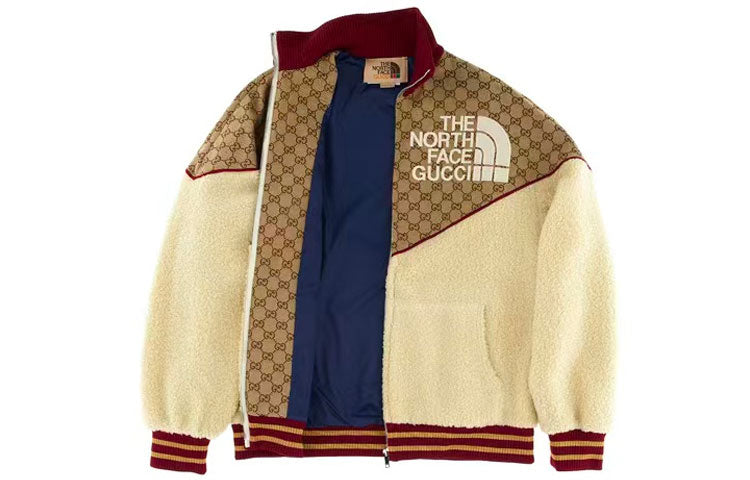Gucci x The North Face Zip Jacket 'Beige Ebony' 672394-XJDS0-2102