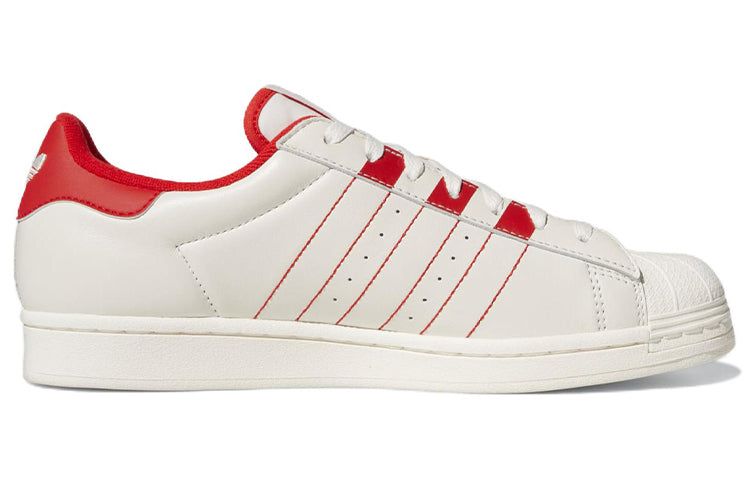 adidas originals Superstar 'White Vivid Red' GZ4744