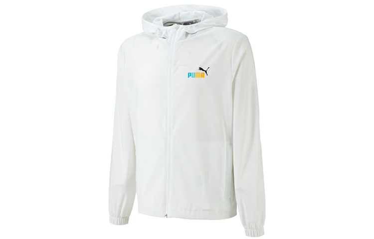 PUMA Full Sleeve Printed Hoodie 'White' 678013-02