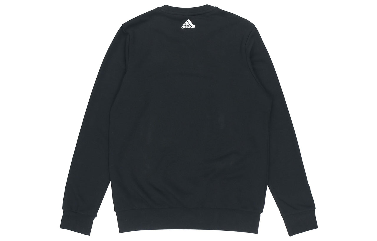 adidas MH Gfx Ft Bos Round Neck Logo Sports Black GM4477