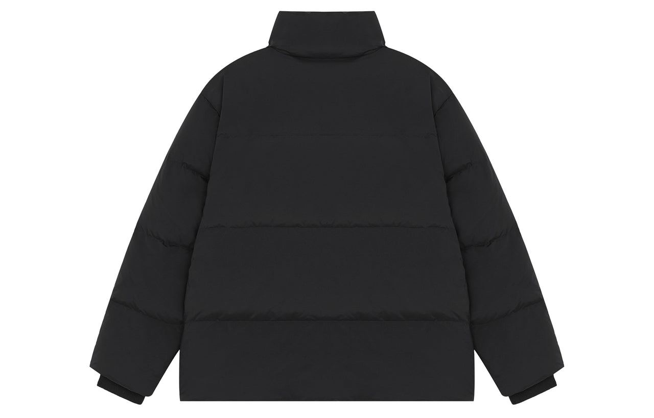 New Balance Logo Print Warm Jacket 'Black' AMJ14309-BK