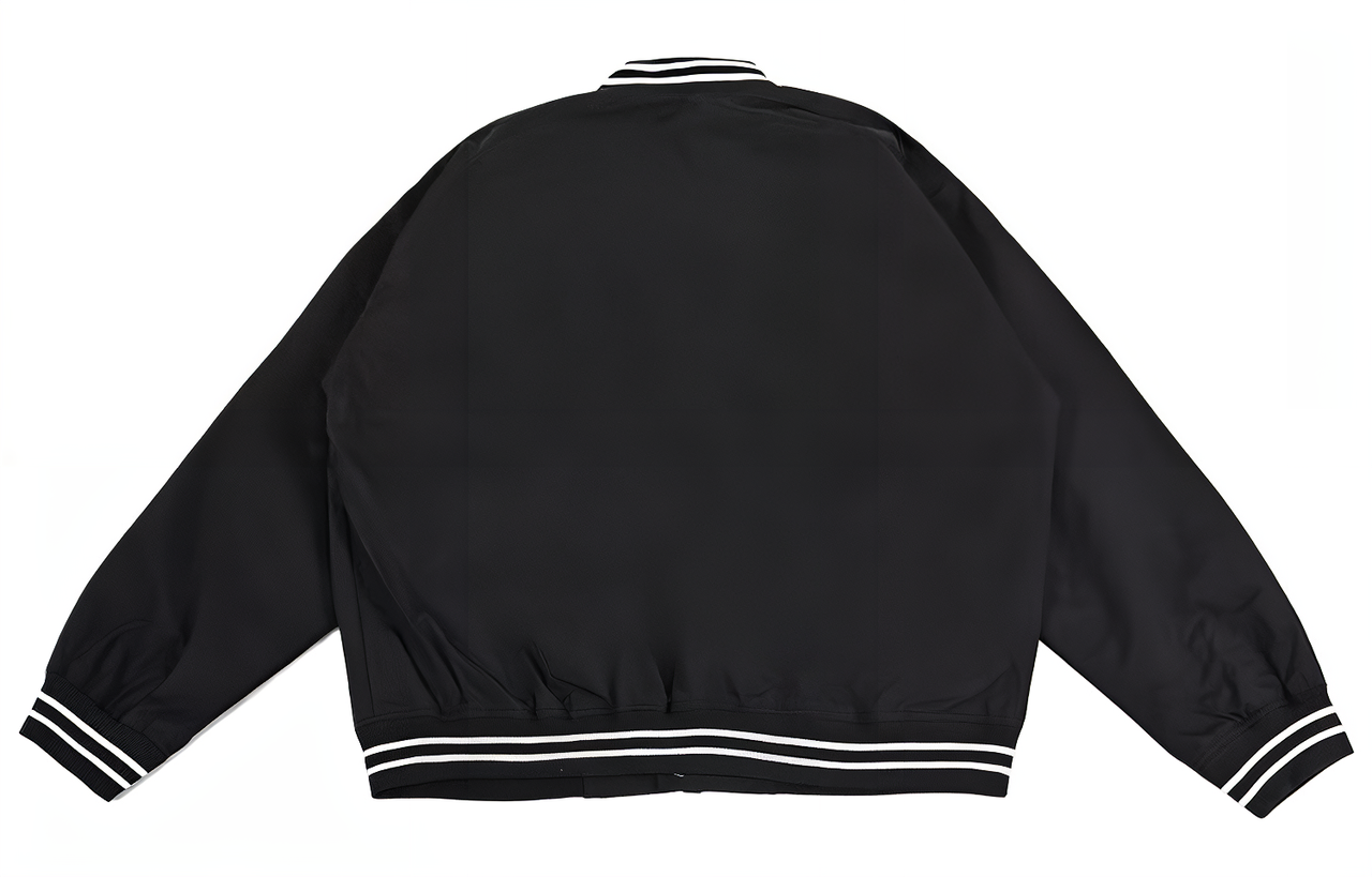 New Balance Logo SDS Baseball Jacket 'Black' AMJ33362-BK