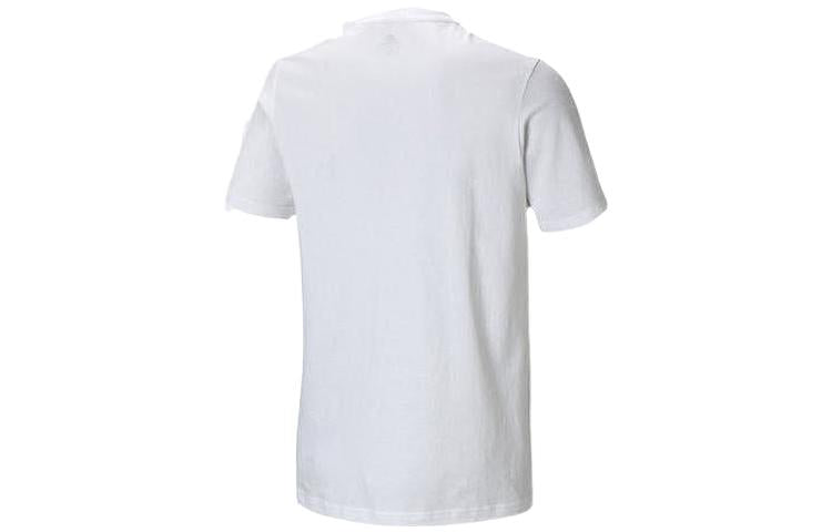 adidas Cartoon Pattern Basketball Sports Short Sleeve White HT4051