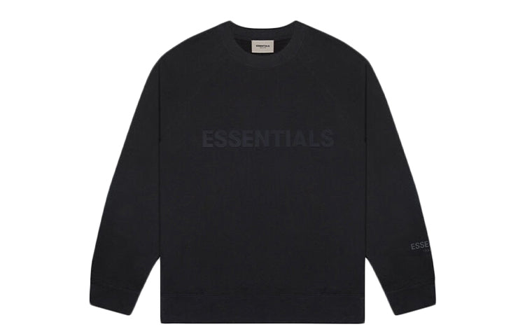 Fear of God Essentials SS20 Long Sleeve Sweatshirt 'Black' FOG-SS20-295
