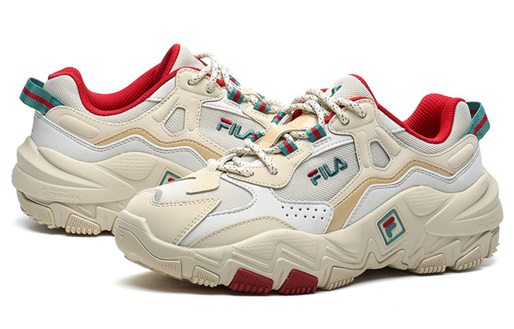 (WMNS) FILA Disruptor 2 Sneakers 'Beige White Red' F12W216132FAN