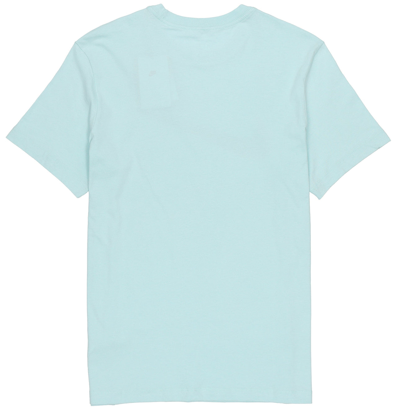 Men's Nike Solid Color Large Logo Printing Round Neck Short Sleeve Light Green T-Shirt BV0628-382