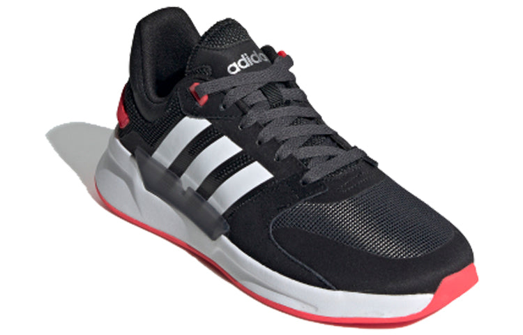 (WMNS) adidas neo RUN90S Sports Casual Shoes 'Black White Red' EG8658