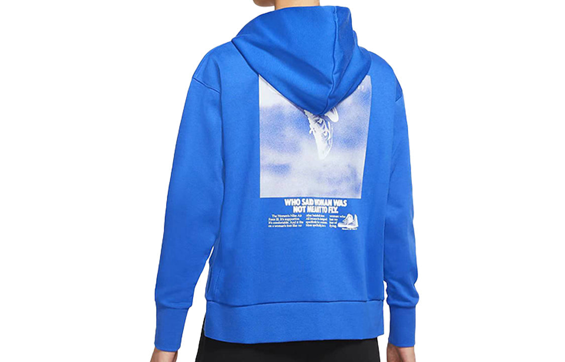 (WMNS) Nike Standard Issue Hoodie 'Navy' CZ6601-405