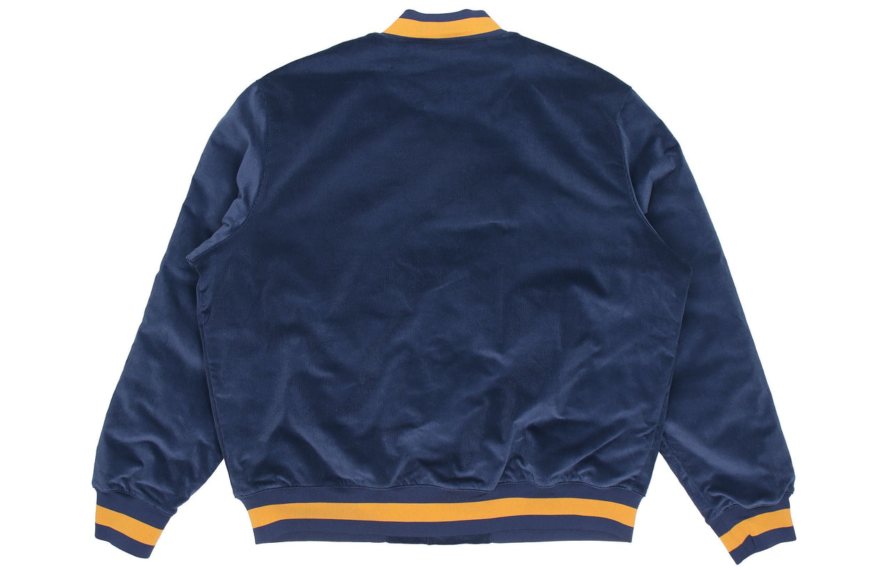 Nike SB Skateboard corduroy Skateboard Sports Logo Jacket Navy Blue Dark  CK5445-410