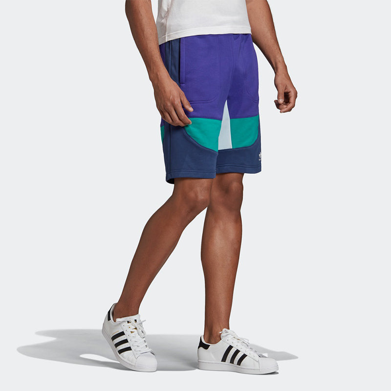 adidas originals Athleisure Casual Sports Shorts Blue FM3699