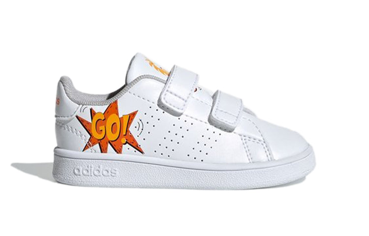 (TD) adidas neo Advantage 'White Orange' EF0305