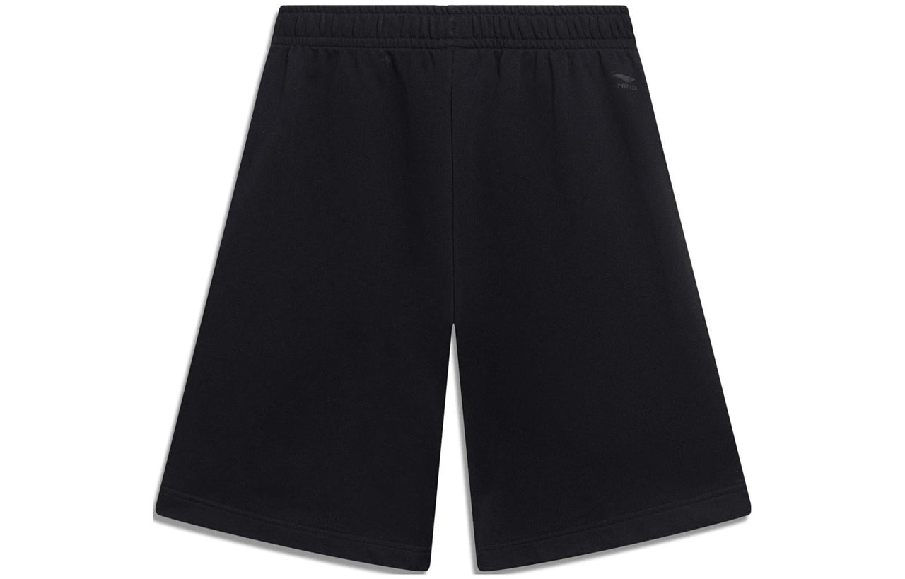 Li-Ning Anything Is Possible Graphic Straight Shorts 'Black' AKST593-4