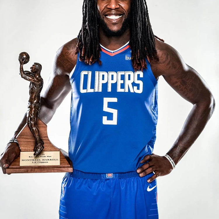 Nike NBA Clippers Montrezl Harrell Jerseys 'Blue' 864481-410