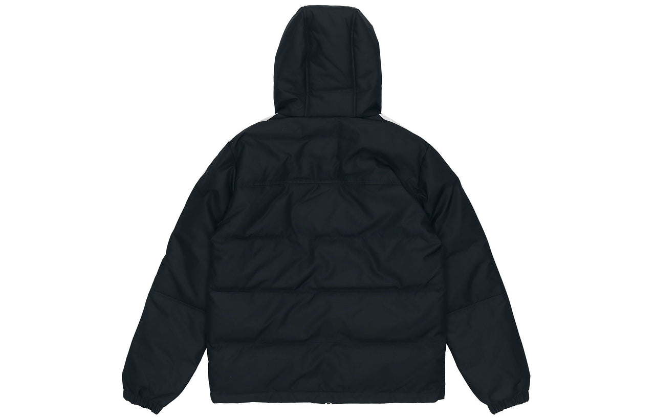 adidas neo M Dwn Wnt Prka Stay Warm Windproof hooded down Jacket Black H45292