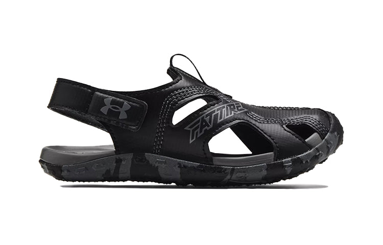 (PS) Under Armour Fat Tire Defender Sandal 'Black Camo' 3023783-001