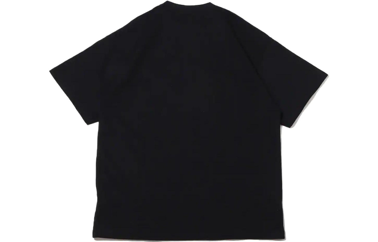 Men's Nike Logo Alphabet Printing Breathable Round Neck Short Sleeve Black T-Shirt DV9400-010
