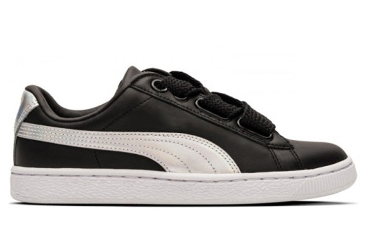 (WMNS) PUMA Basket Heart Explosive 'Black' 363626-01