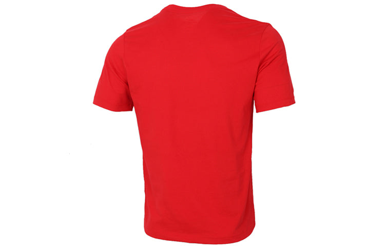Nike Dri-FIT Tortoise Printing Quick Dry Sports Round Neck Short Sleeve Large Red CZ9830-657