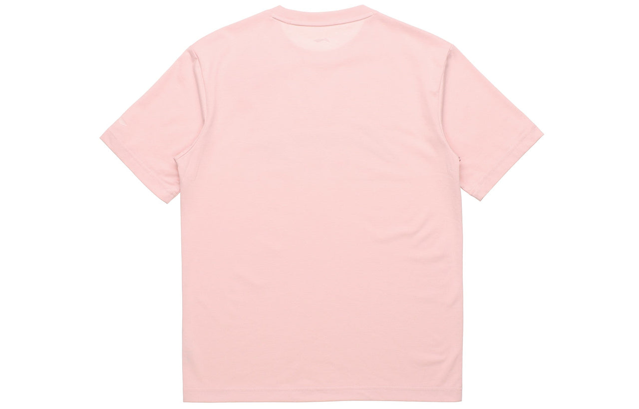 Li-Ning Cartoon Graphic Loose Fit T-shirt 'Pink' AHSR340-14