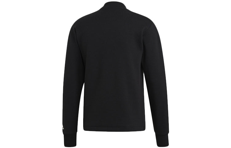 adidas M Vract Crew Alphabet Printing Knit Black EA0383