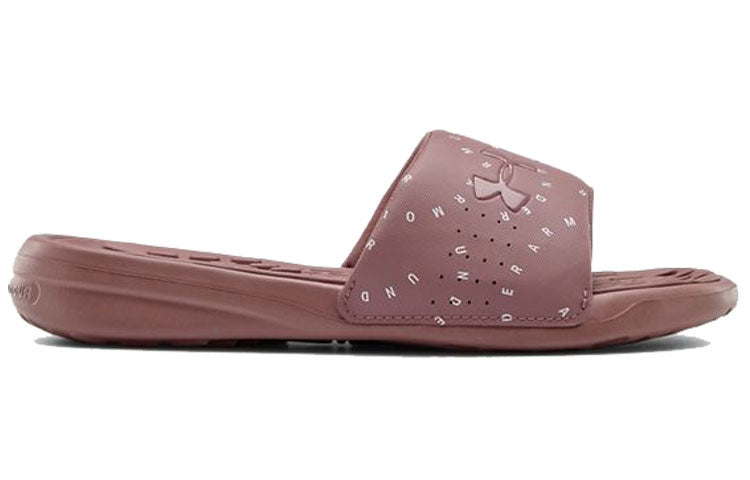 (WMNS) Under Armour Playmaker Micro Slippers Pink 3022724-600