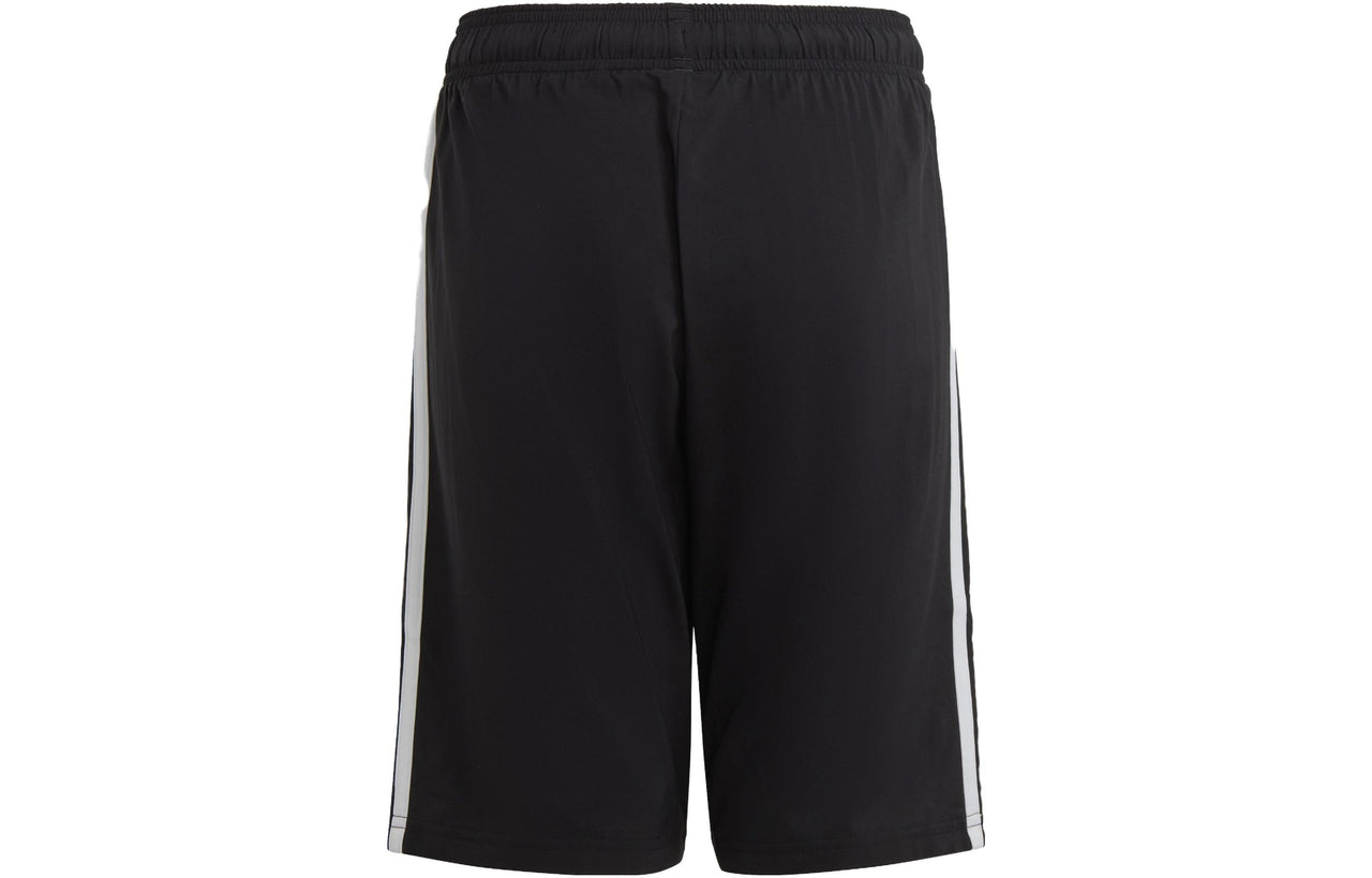 (GS) adidas Black Essentials 3-Stripes Woven Shorts 'Black' HR6332