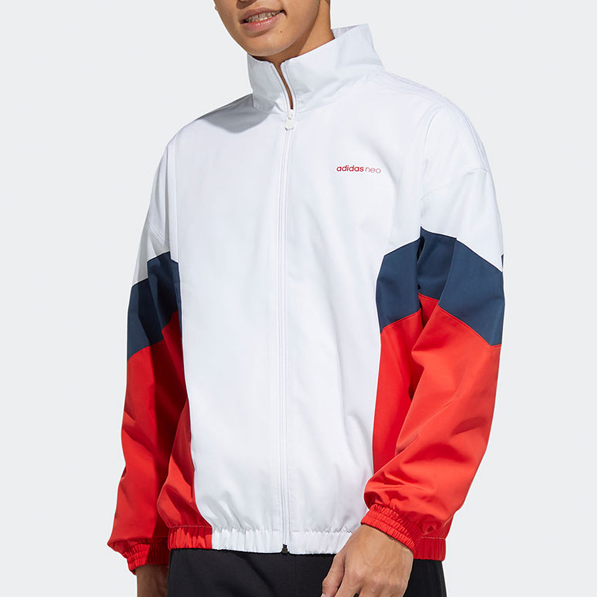 adidas Neo CCNY RP Jackets 'White Red' H45012