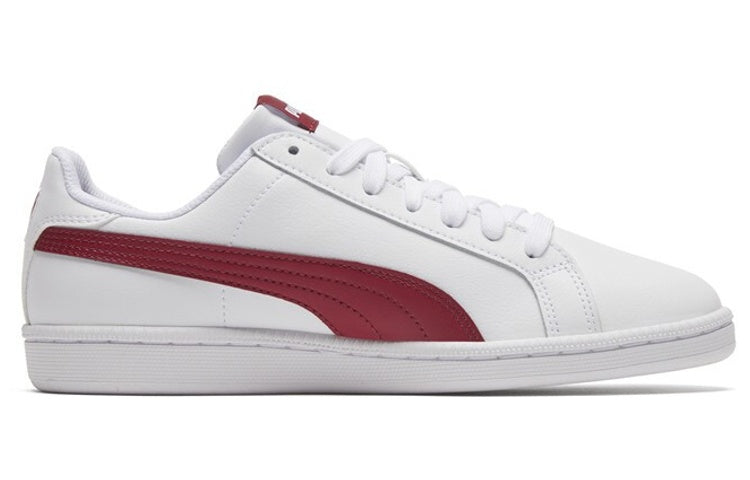 PUMA Smash Leather 'White Tibetan Red' 356722-23