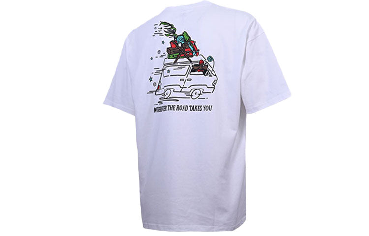 Converse Road Trip T-Shirt 'White' 10023266-A02