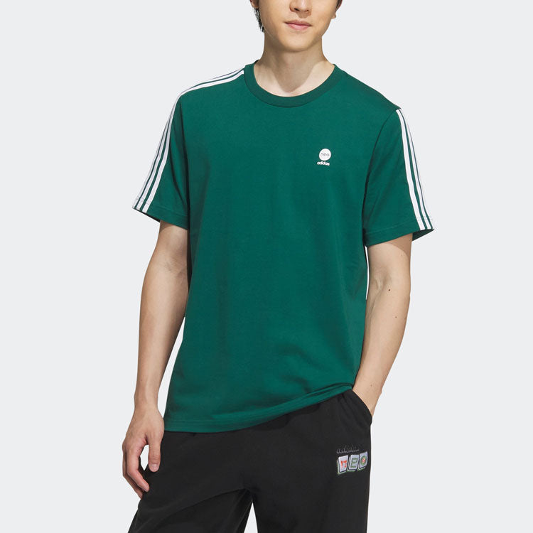 adidas Neo Essential 3-stripes T-Shirts 'Green' IK6079