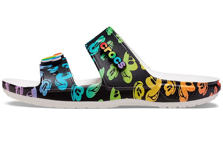 Crocs Classic Disney Casual Shoe Unisex Multi-Color White 207757-94S